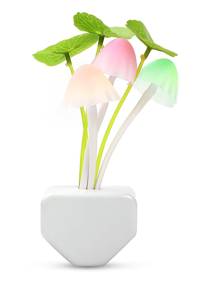 GLUN Magic 3D LED Night Lamp with Plug Smart Sensor auto On/Off and Color Change
