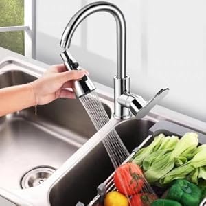 Nubilous Tap Extender for Kitchen Sink, Flexible Faucet