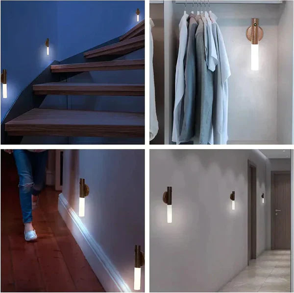 Magnetic Wood Stick Night Light