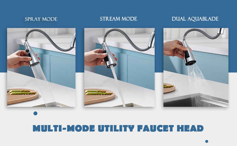 Nubilous Tap Extender for Kitchen Sink, Flexible Faucet