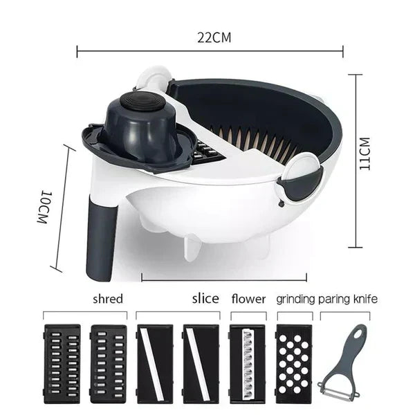 9 IN 1 SLICER-PORTABLE MULTIFUNCTION VEGETABLE CUTTER