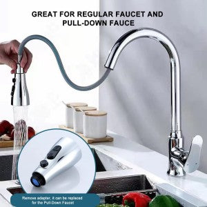 Nubilous Tap Extender for Kitchen Sink, Flexible Faucet