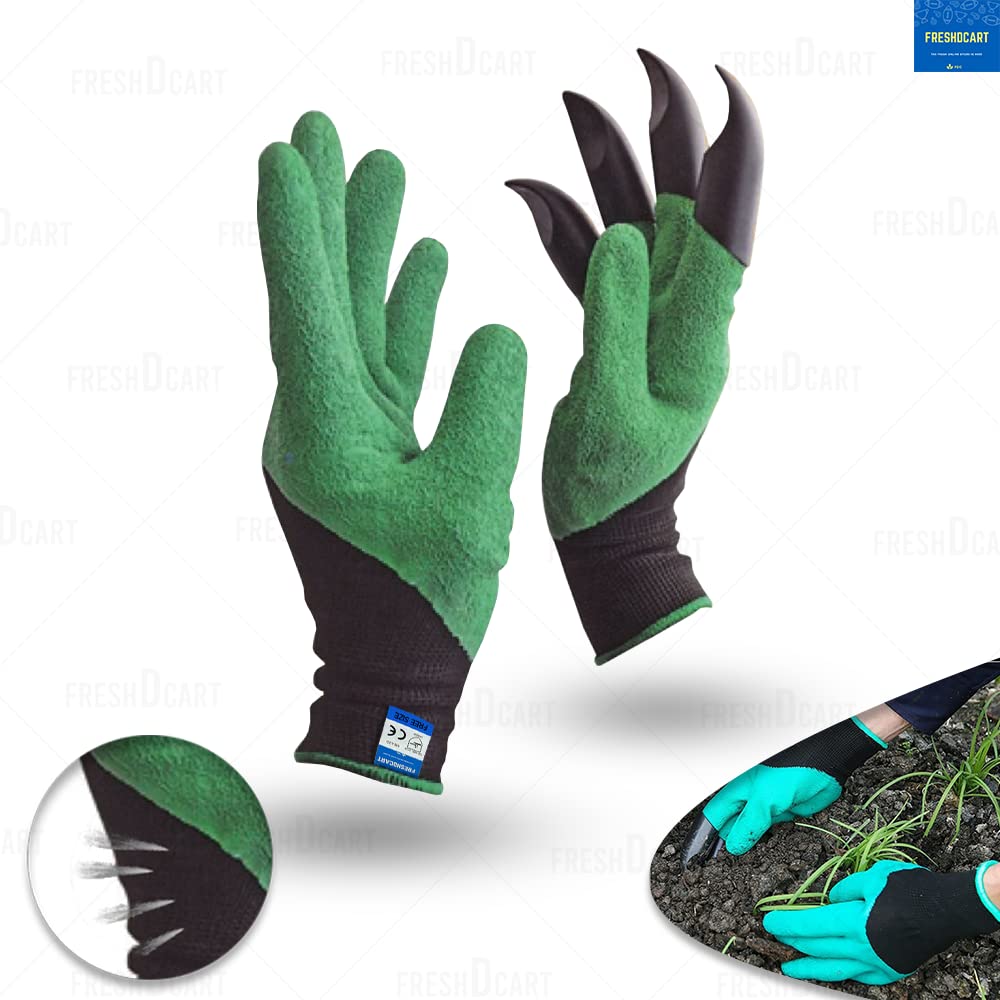 FreshDcart Gloves for Gardening Work Garden Use