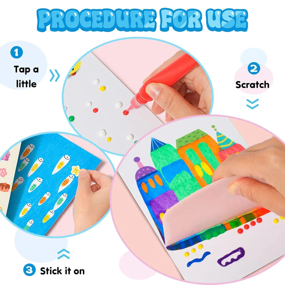 RainbowRush -| Mess-Free Painting | Boosts Creativity 20 pcs