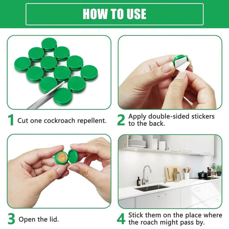 Cockroach Killer Powder Gel (Pack of 24pc)