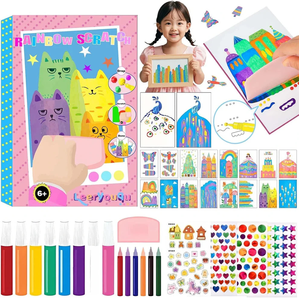 RainbowRush -| Mess-Free Painting | Boosts Creativity 20 pcs