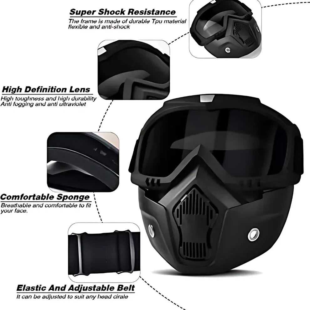 ProRider Bike Goggle Mask
